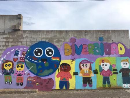 Imagen Los talleres de Expresión Artística y Grafiti, impulsados en Ayllón y Campo de San Pedro como parte del proyecto de Ocio Preventivo, llegan a su fin