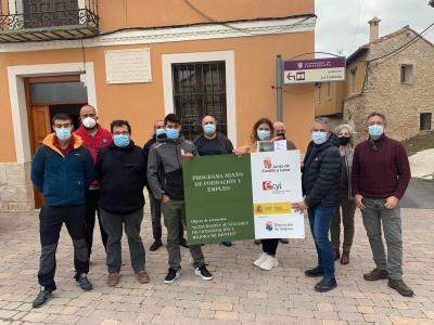 Imagen La Diputación pone en marcha dos programas mixtos sobre actividades forestales y atención sociosanitaria