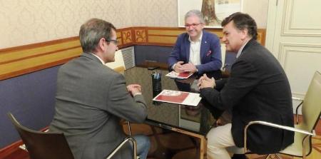 Imagen Diputación y FES colaborarán con el fin de mejorar el desarrollo de la provincia