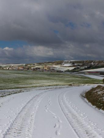 Vista con nieve