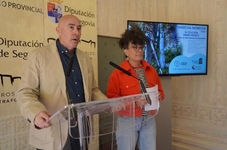 Imagen La colaboración de la Diputación y Territorio Rampinge lleva rutas de marcha nórdica a diez municipios, con la cuarta edición de...