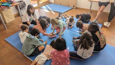 Imagen Continúa en la provincia el programa ‘Enreda en verde’, que, en uno de sus bloques, difunde entre los más pequeños juegos de entretenimiento alejados de las tecnologías